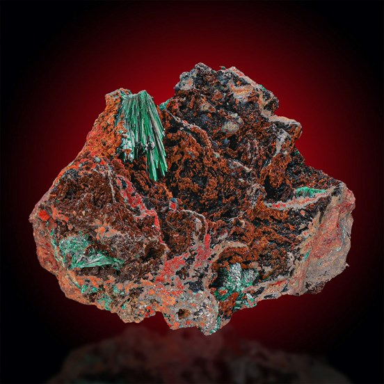 Malachite-Friedrich Mine | Wissen | Siegen | Siegerland | Rhineland-Palatinate | Germany